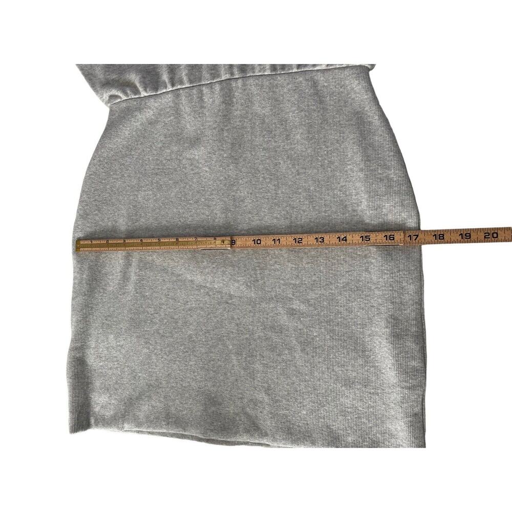 SPIRITUAL GANGSTER Small Gray Sweatshirt Dress Balloon Sleeve NEW HTF #7139 - Picture 13 of 13